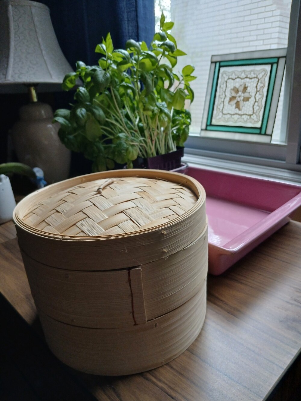Brand New 2 Tiered Bamboo Steamer Basket